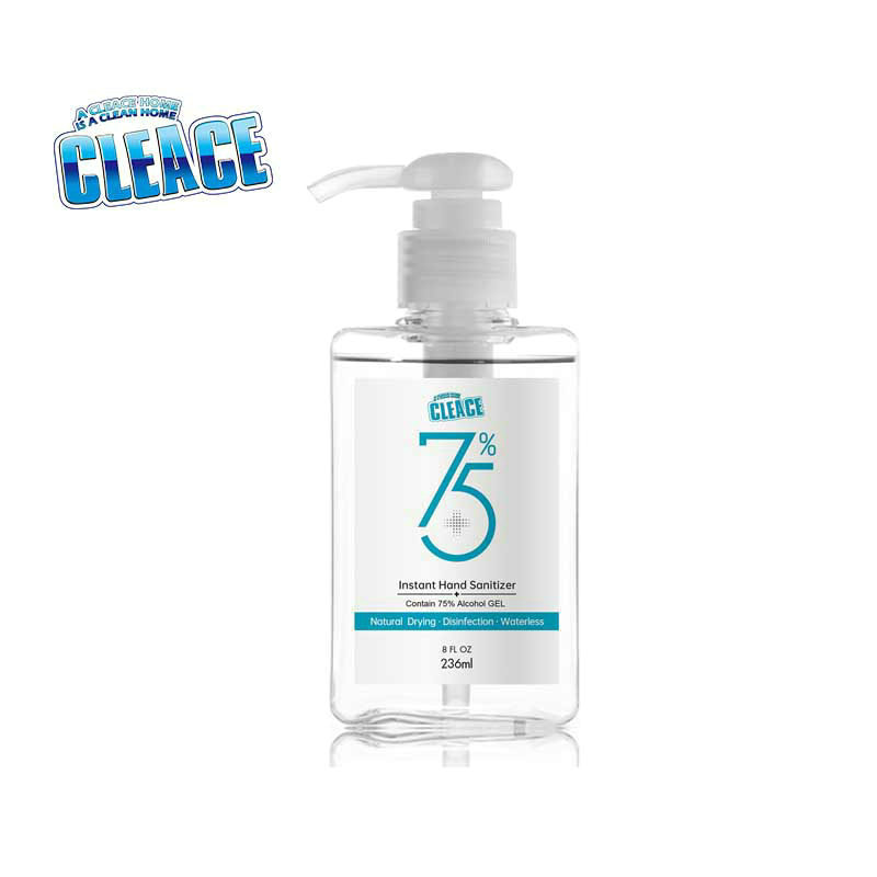 CLEACE 75% alcohol hand sanitizer 236ml